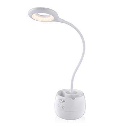 Led Touch Desk Lamp With Pen Holder, Led Touch Desk Lamp